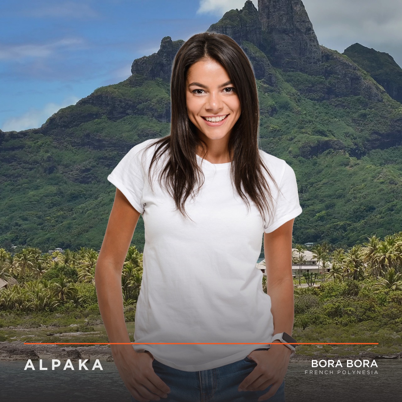 Sample guest composited over Otemanu